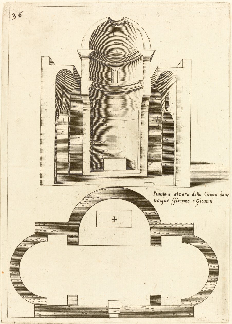 Plan et élévation de l