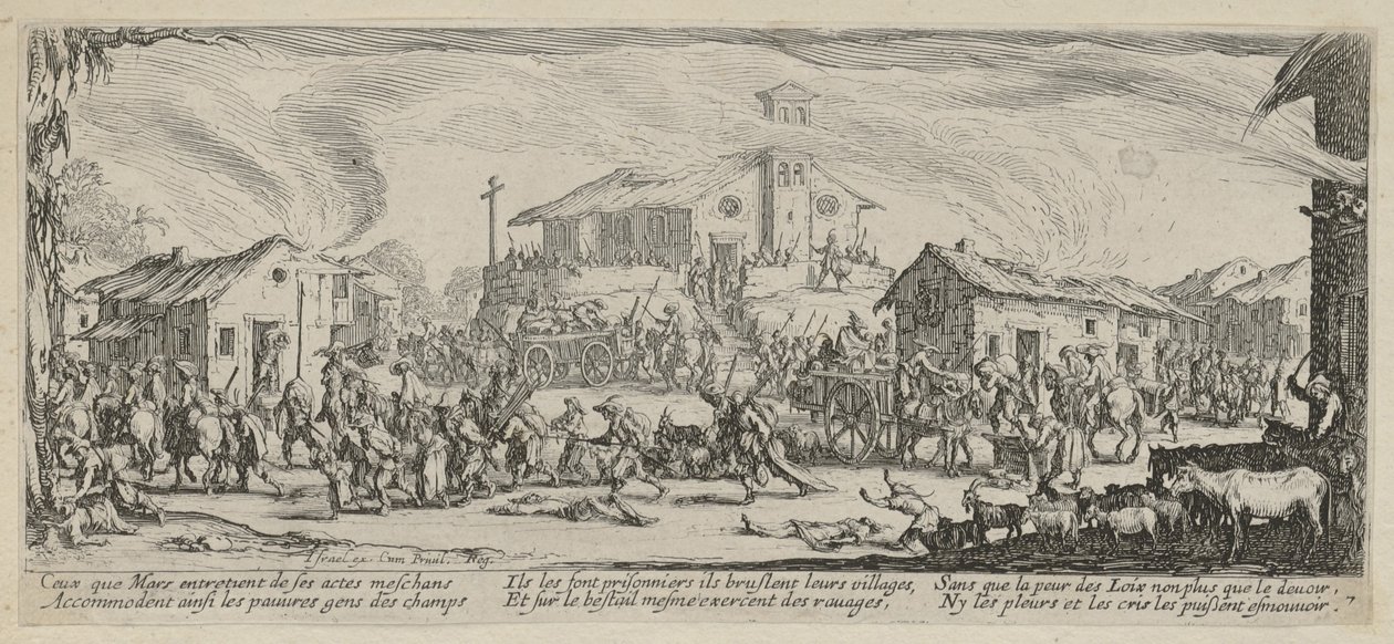 Pillage et incendie d