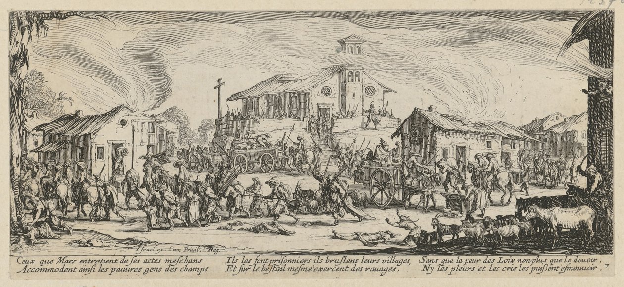 Pillage et incendie d