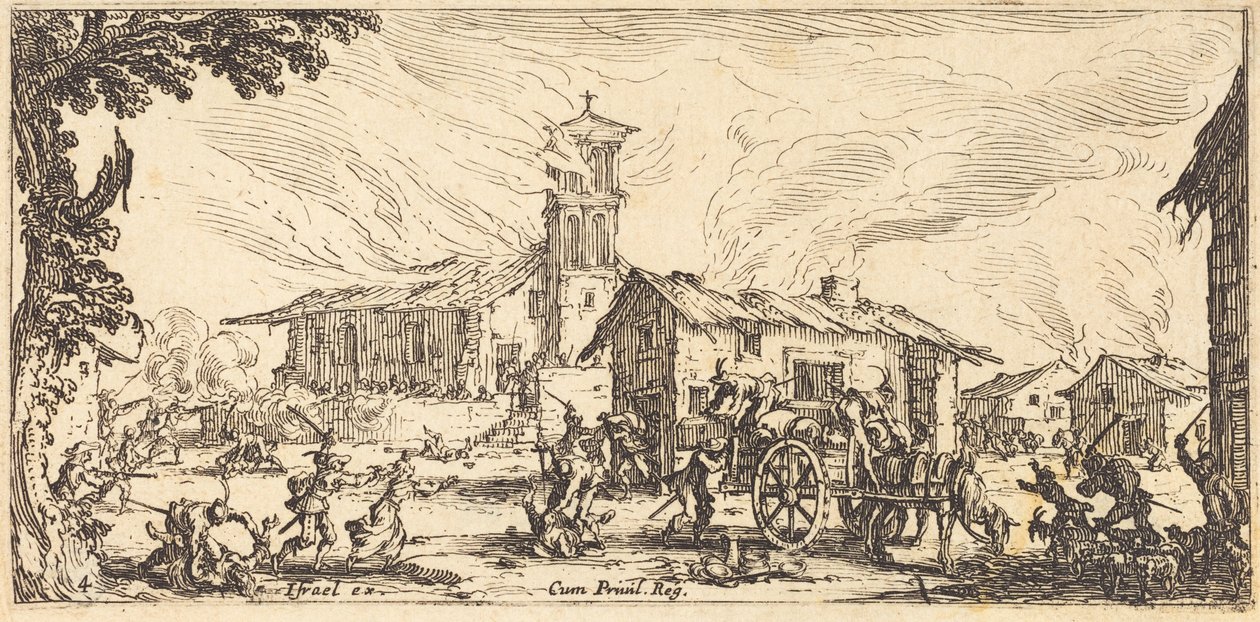 Pillage et incendie d
