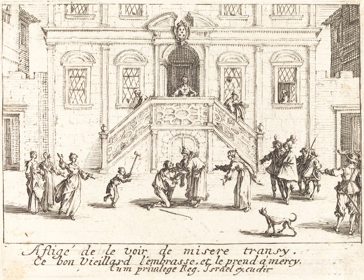 Retour du fils prodigue - Jacques Callot