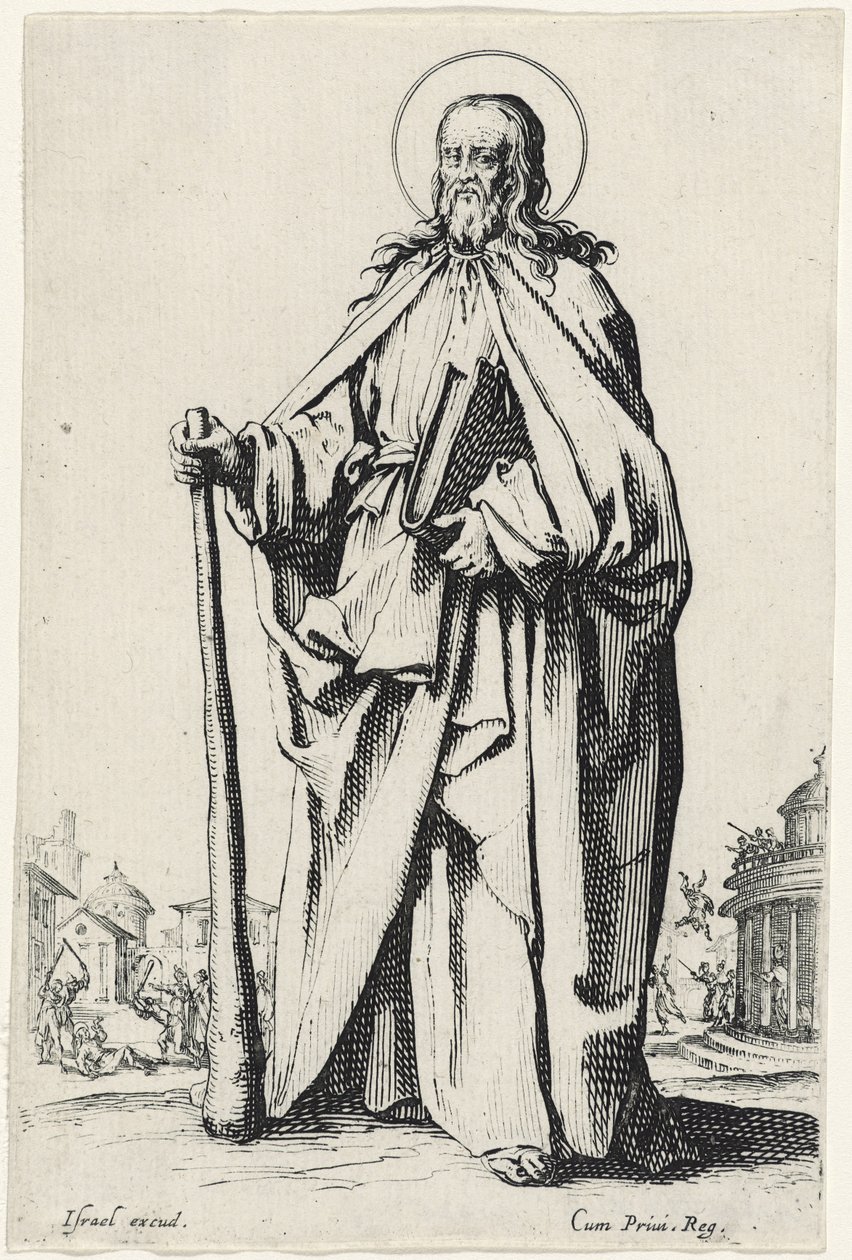 Saint Jacques le Mineur de Les Grands Apôtres, 1631 - Jacques Callot