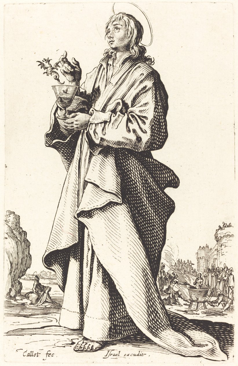 Saint Jean l'Évangéliste | Jacques Callot