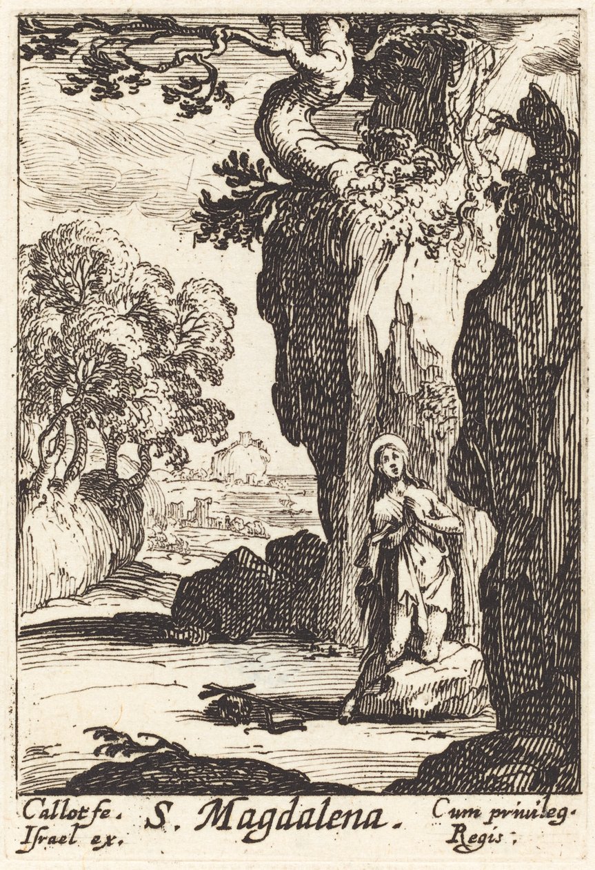 Sainte Marie Madeleine - Jacques Callot