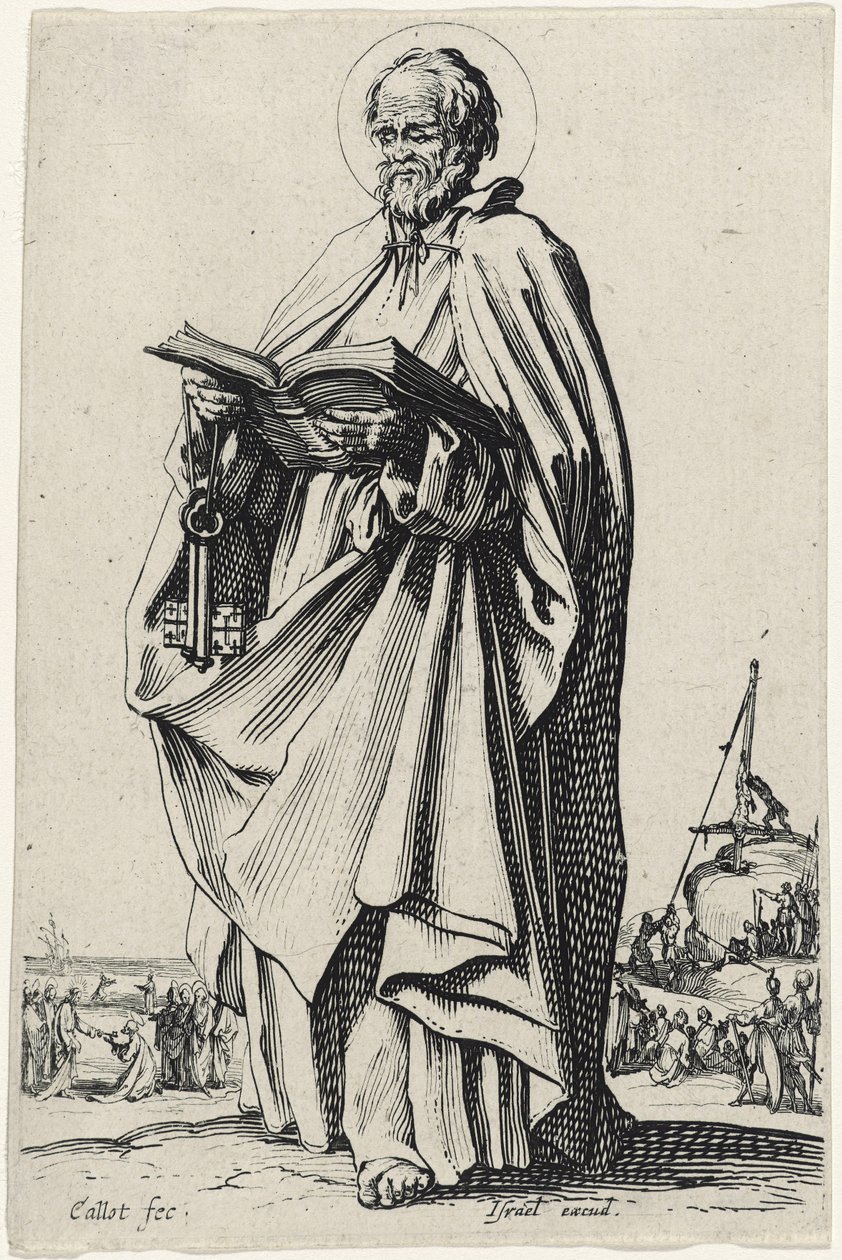 Saint Pierre de Les Grands Apôtres, 1631 - Jacques Callot