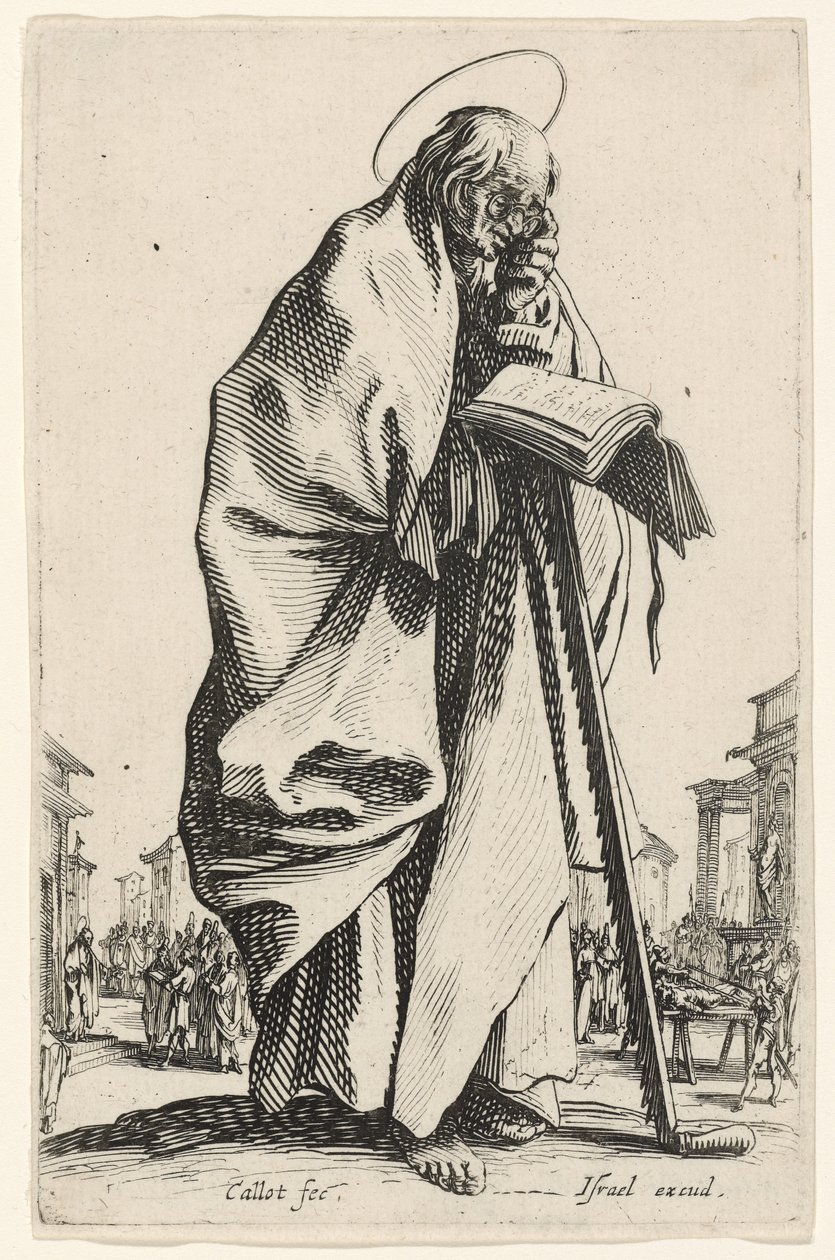 Saint Simon de Les Grands Apôtres, 1631 - Jacques Callot
