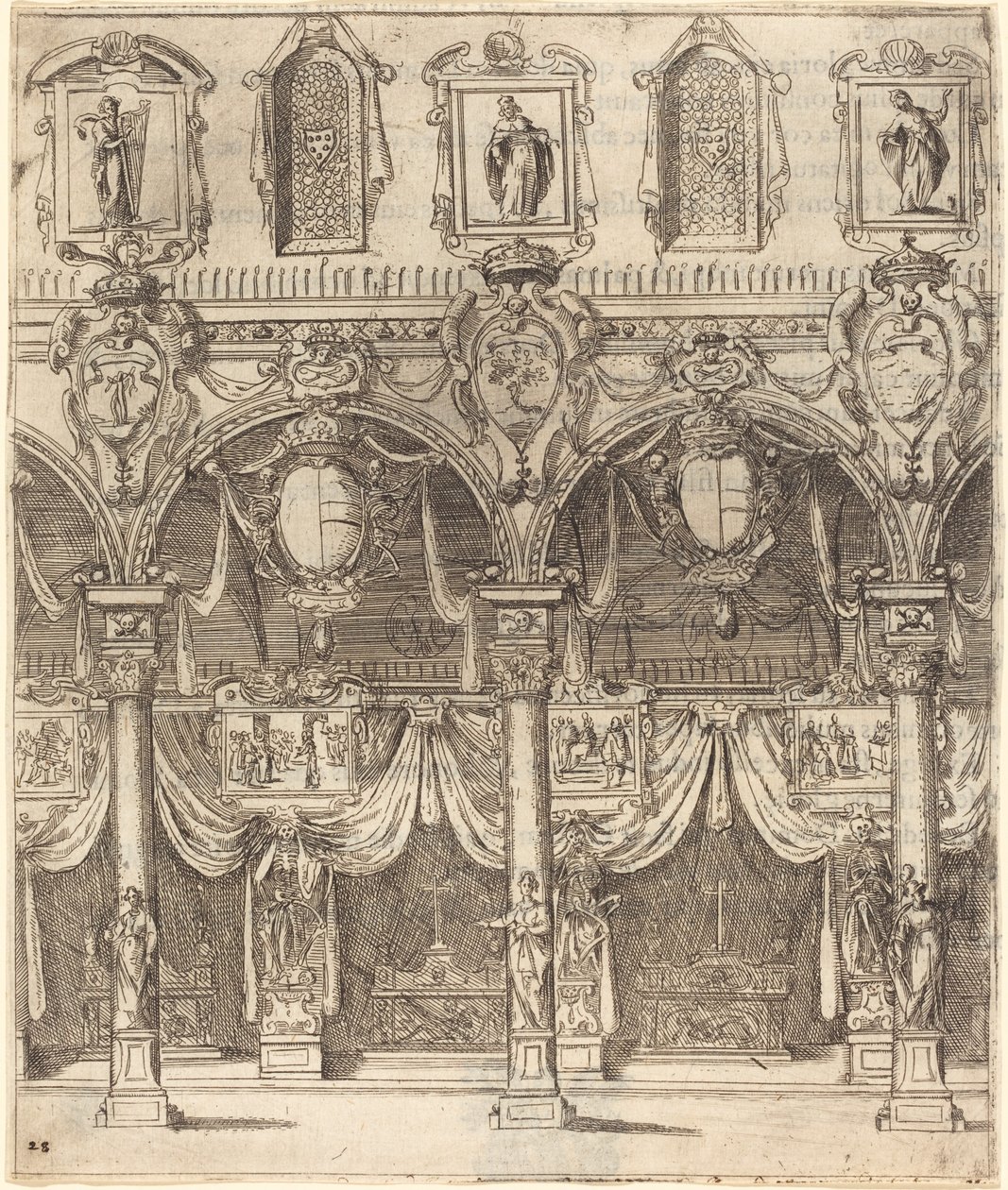 Bas-côté de San Lorenzo, Florence - Jacques Callot