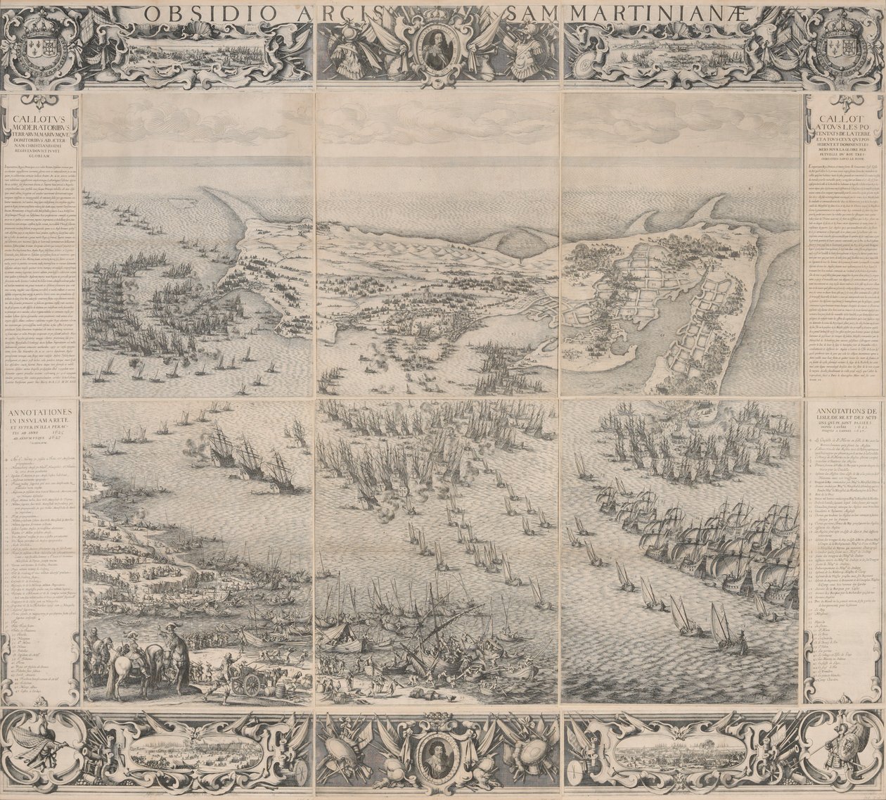Siège de la citadelle de Saint-Martin sur l