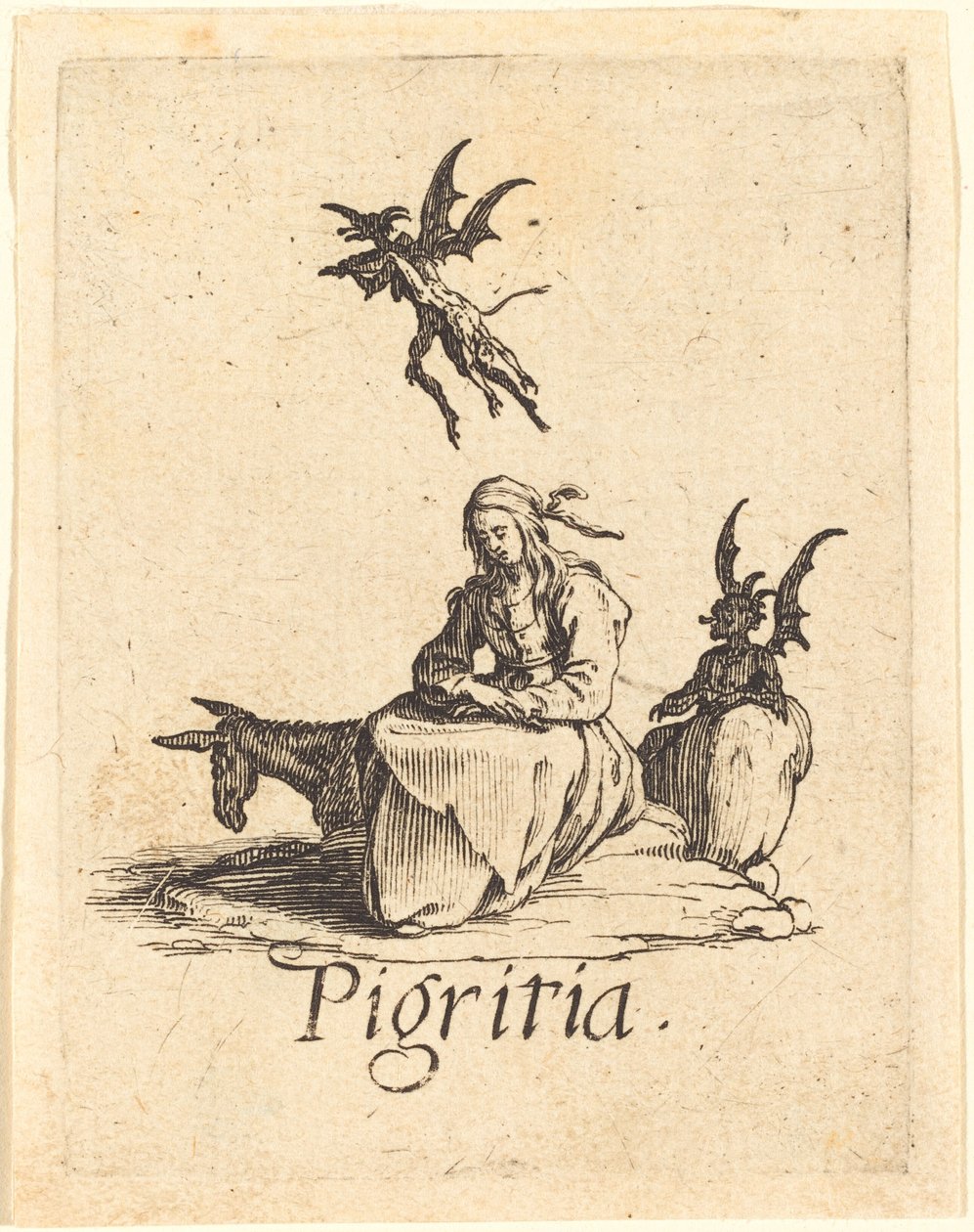 Paresse - Jacques Callot