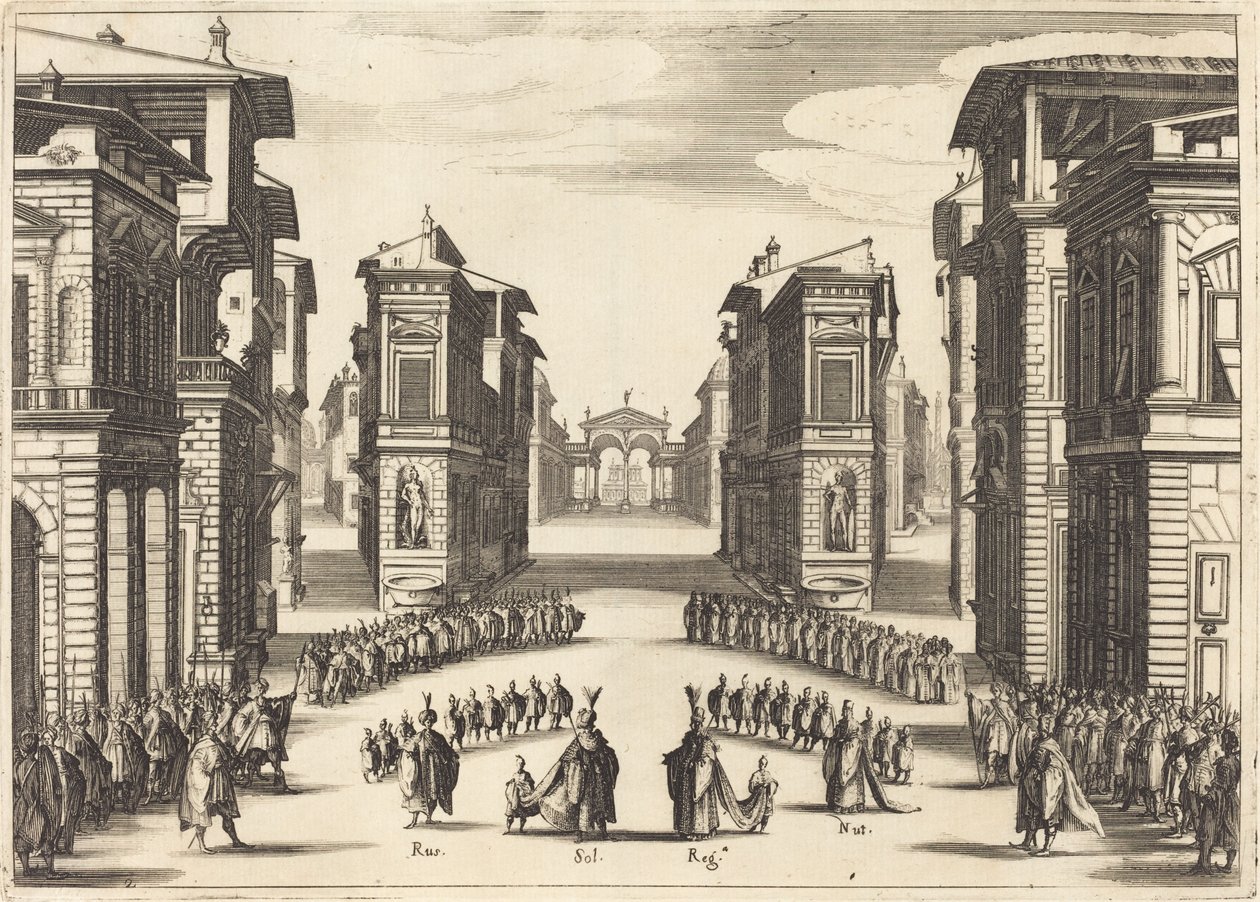 Solimano, Acte II - Jacques Callot