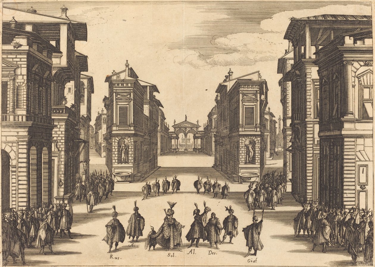 Solimano, Acte IV - Jacques Callot