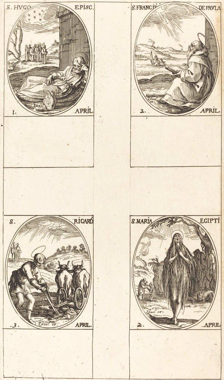 Saint Hugues; Saint François de Paule; Sainte Marie d