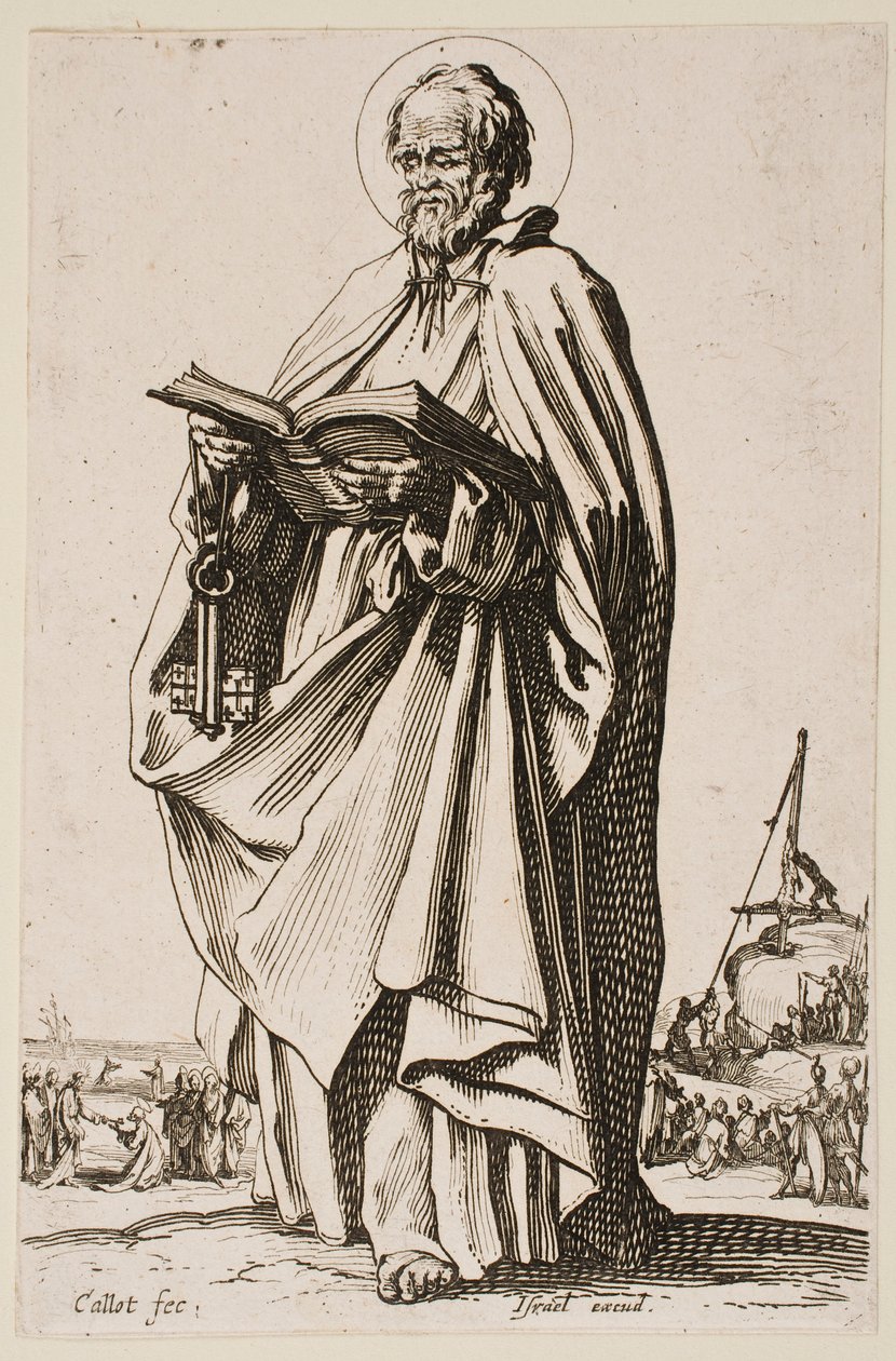 Saint Pierre, de la série « Les grands apôtres » - Jacques Callot