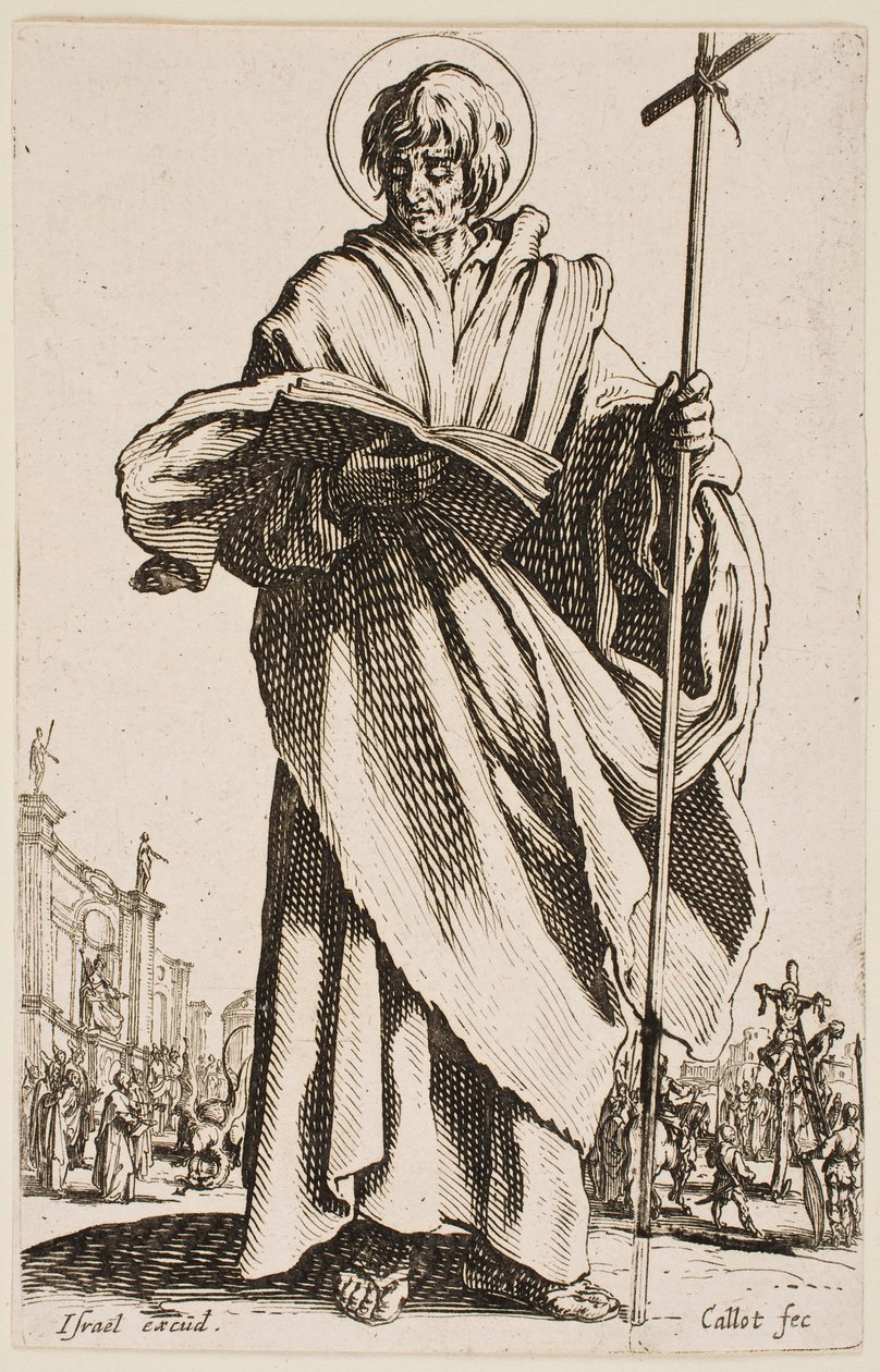 Saint Philippe, de la série «Les Grands Apôtres» - Jacques Callot