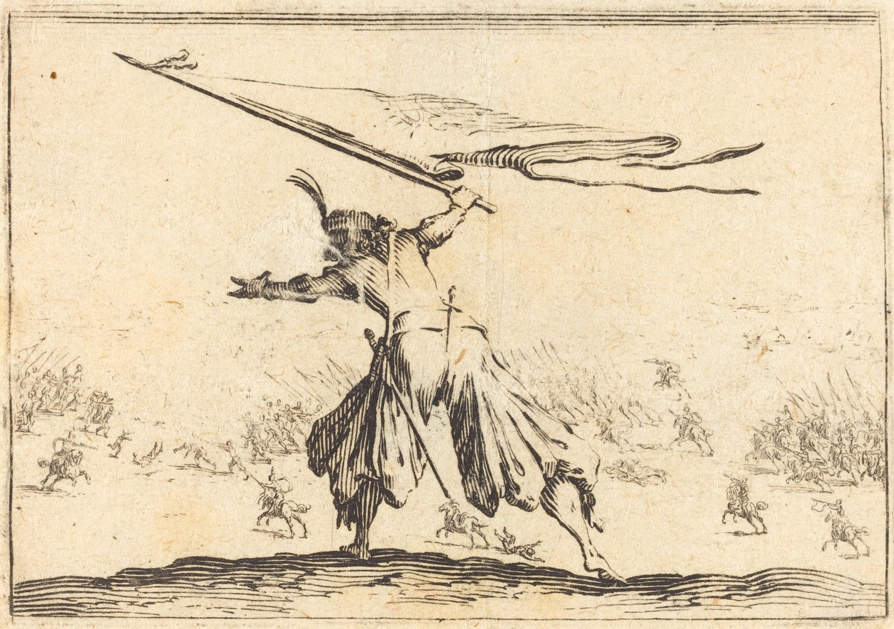 Porte-étendard - Jacques Callot