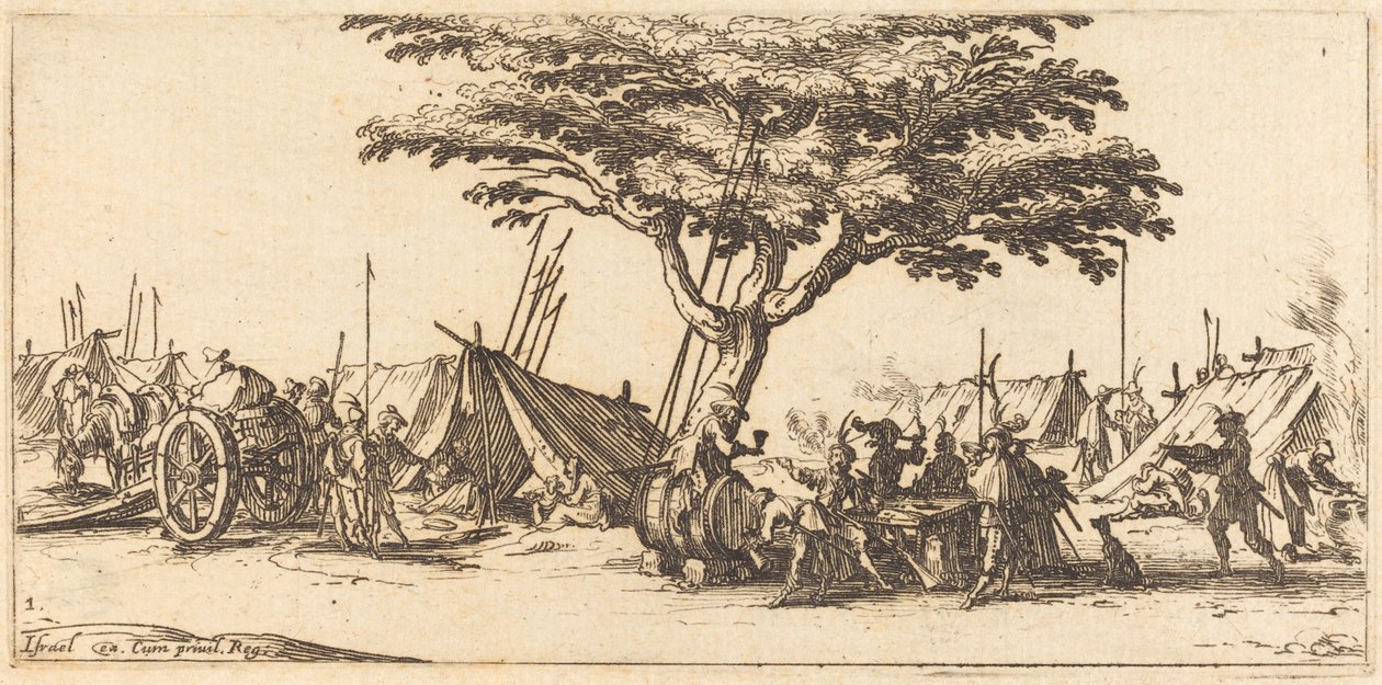 Le camp - Jacques Callot