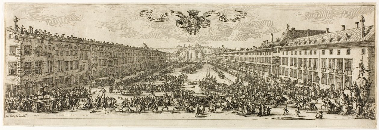 La Carrière, ou Rue Neuve, à Nancy (La Nouvelle Rue) - Jacques Callot