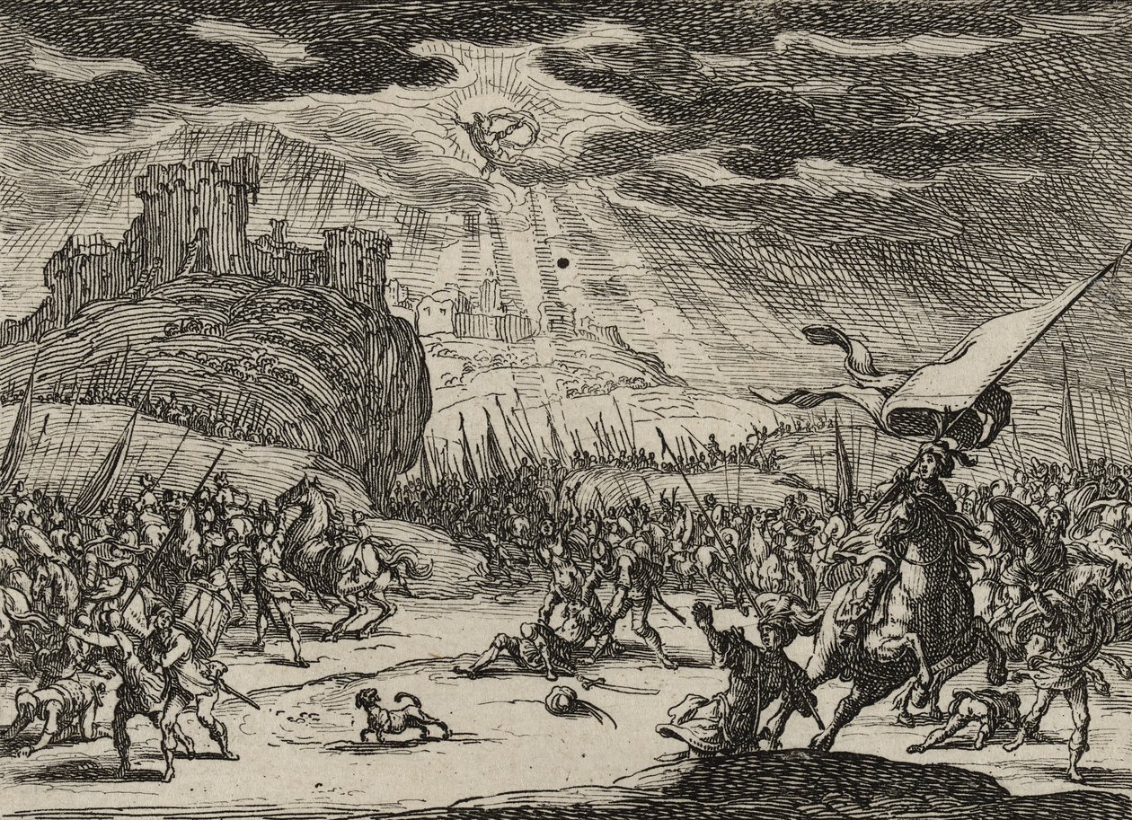 La Conversion de Saint Paul, 1635 - Jacques Callot