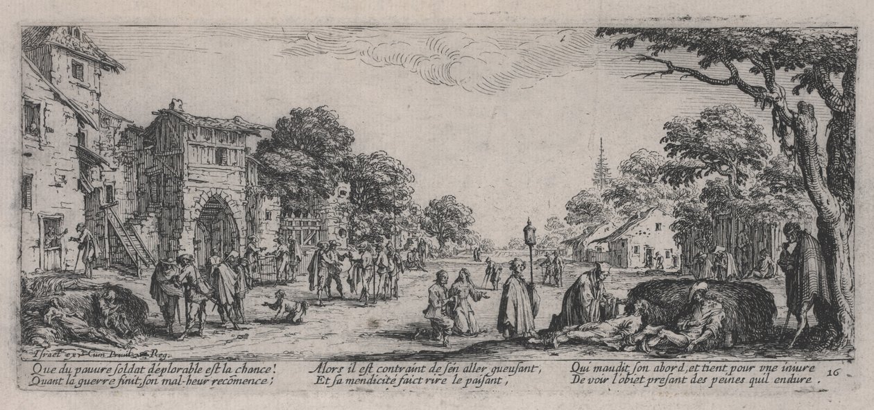 Les Mourants sur le bord des routes, de 