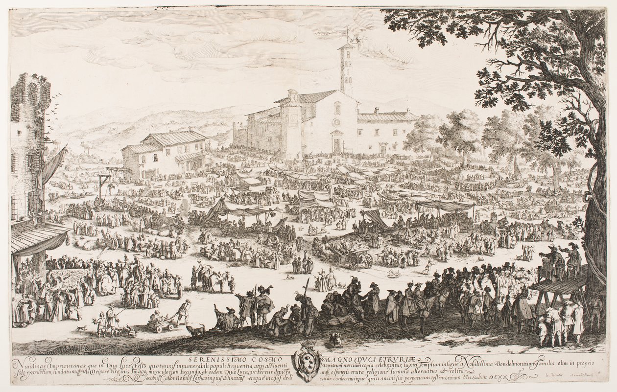 La foire de L’Impruneta - Jacques Callot