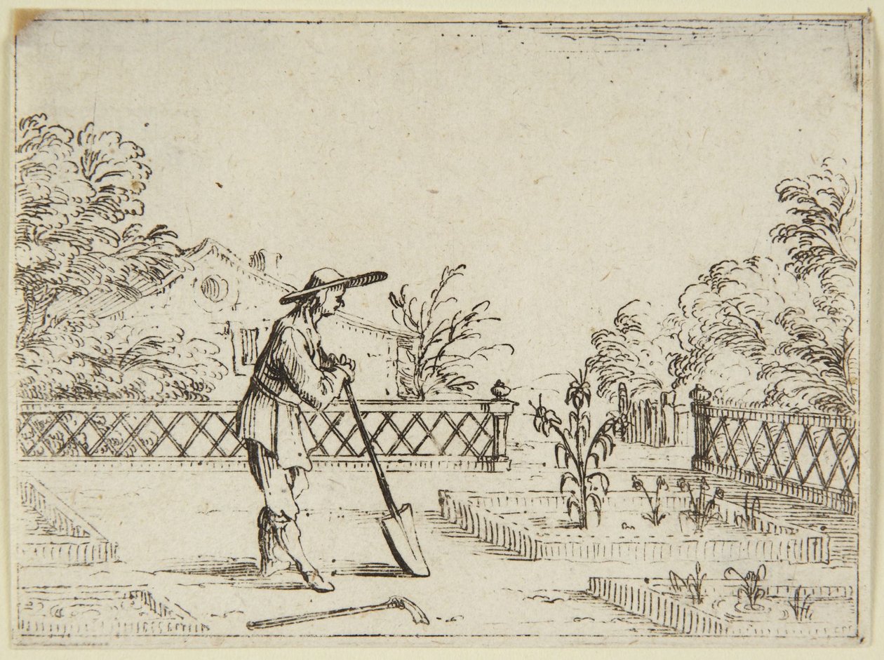 Le jardinier - Jacques Callot