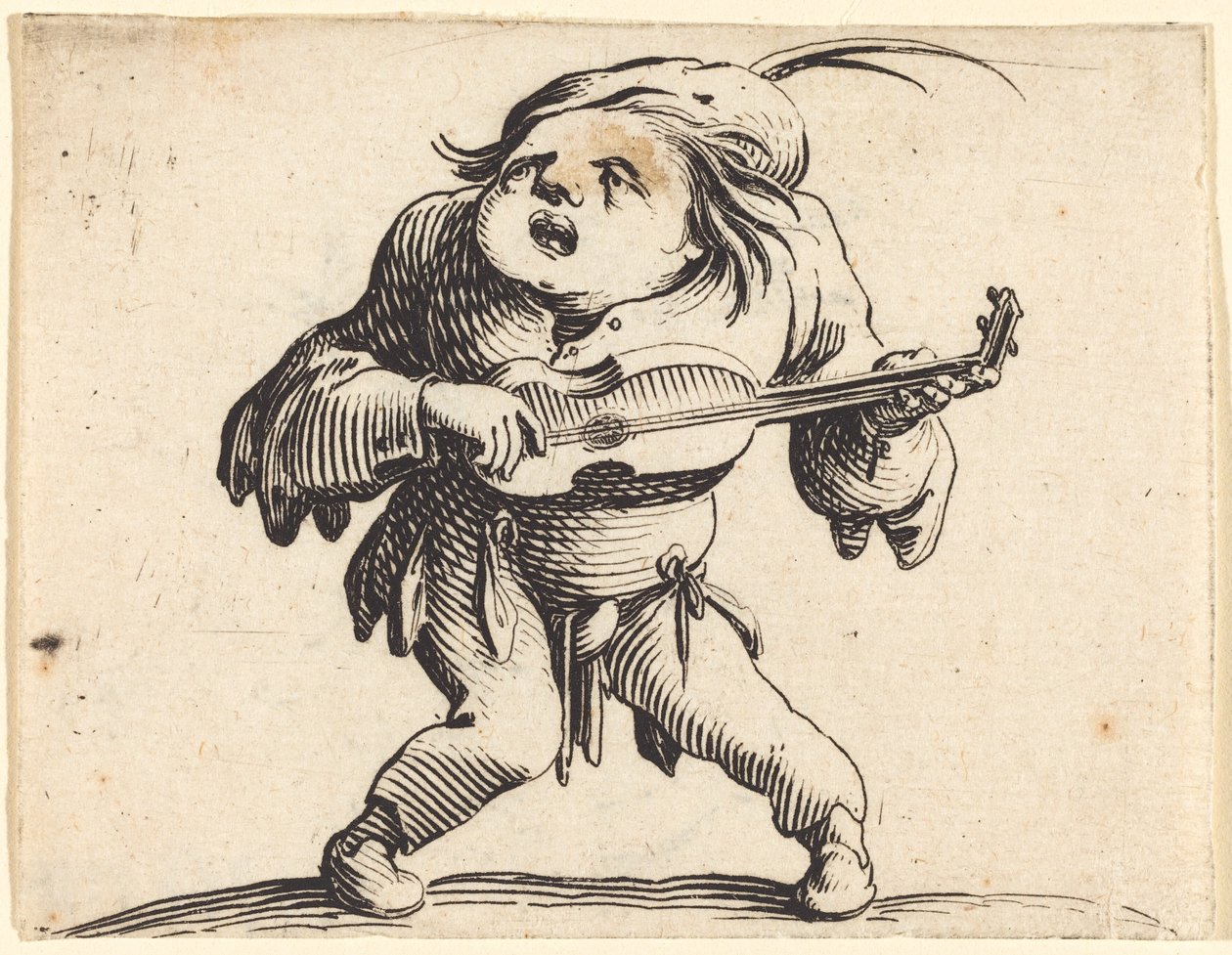 Le Joueur de Guitare - Jacques Callot