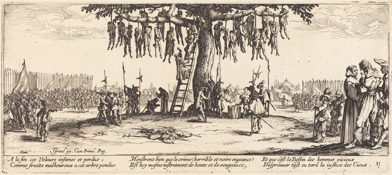 La pendaison - Jacques Callot