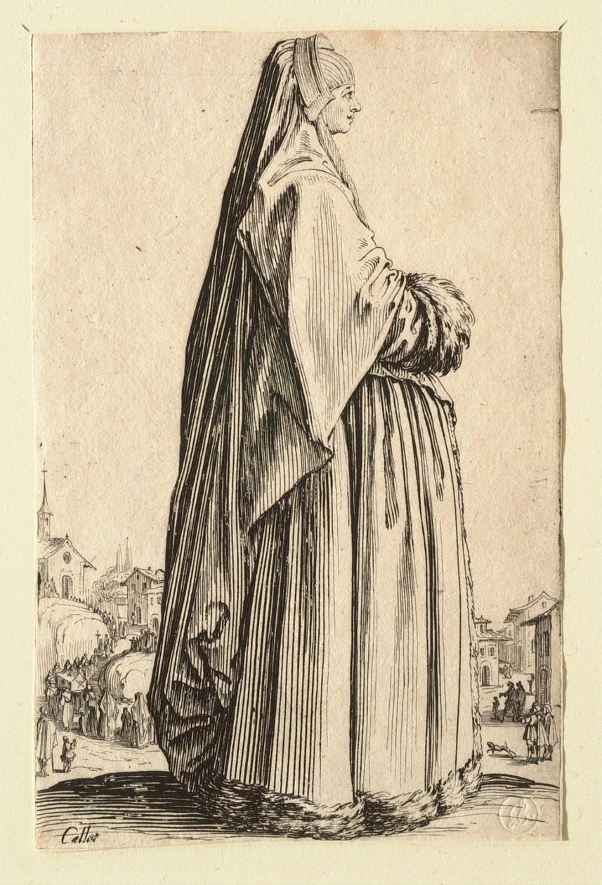 La dame coiffée d