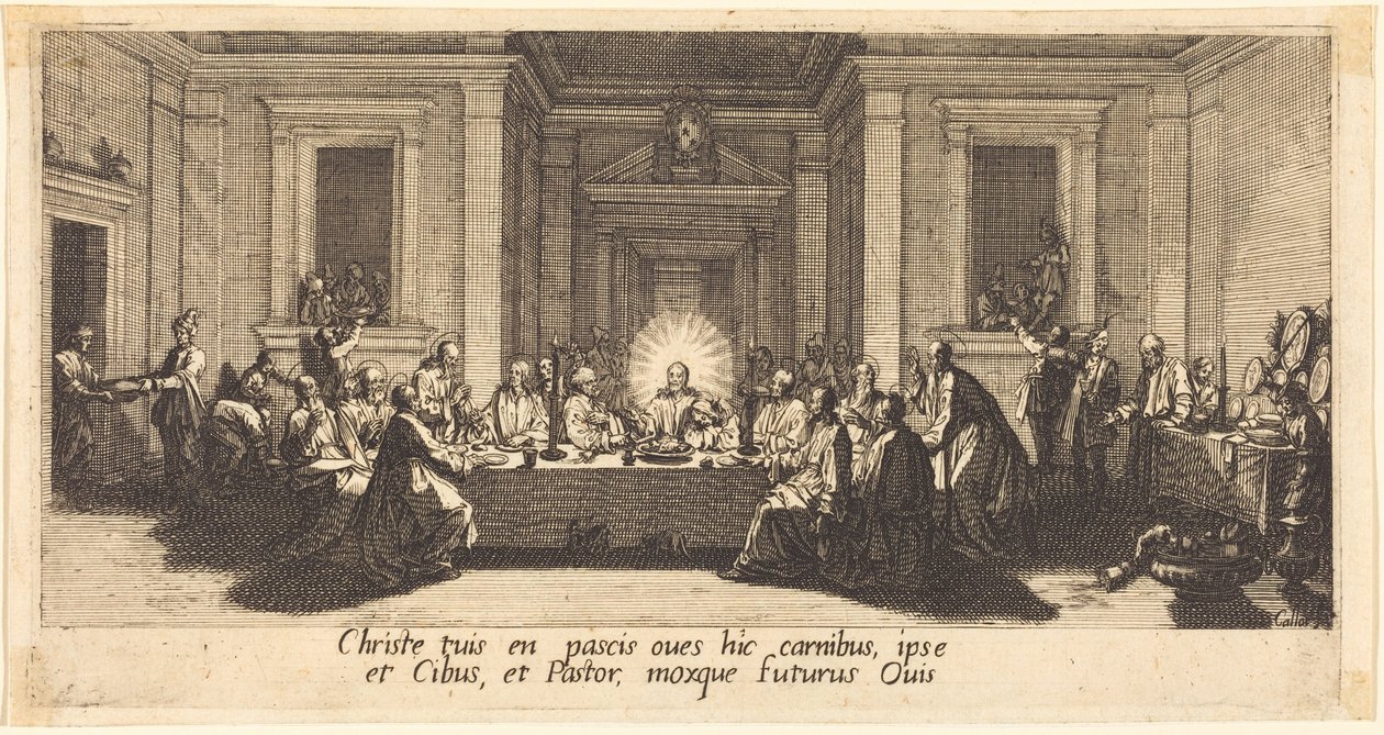 La Cène - Jacques Callot