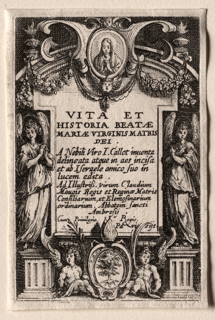 La Vie de la Vierge - Jacques Callot