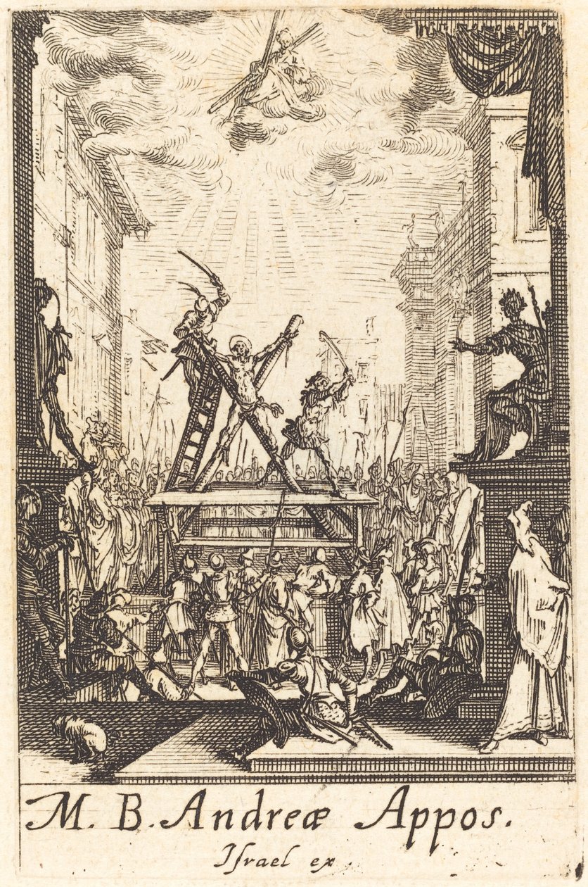 Le martyre de Saint André - Jacques Callot
