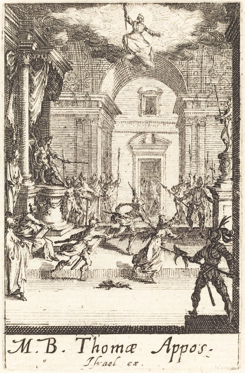 Le Martyre de Saint Thomas - Jacques Callot
