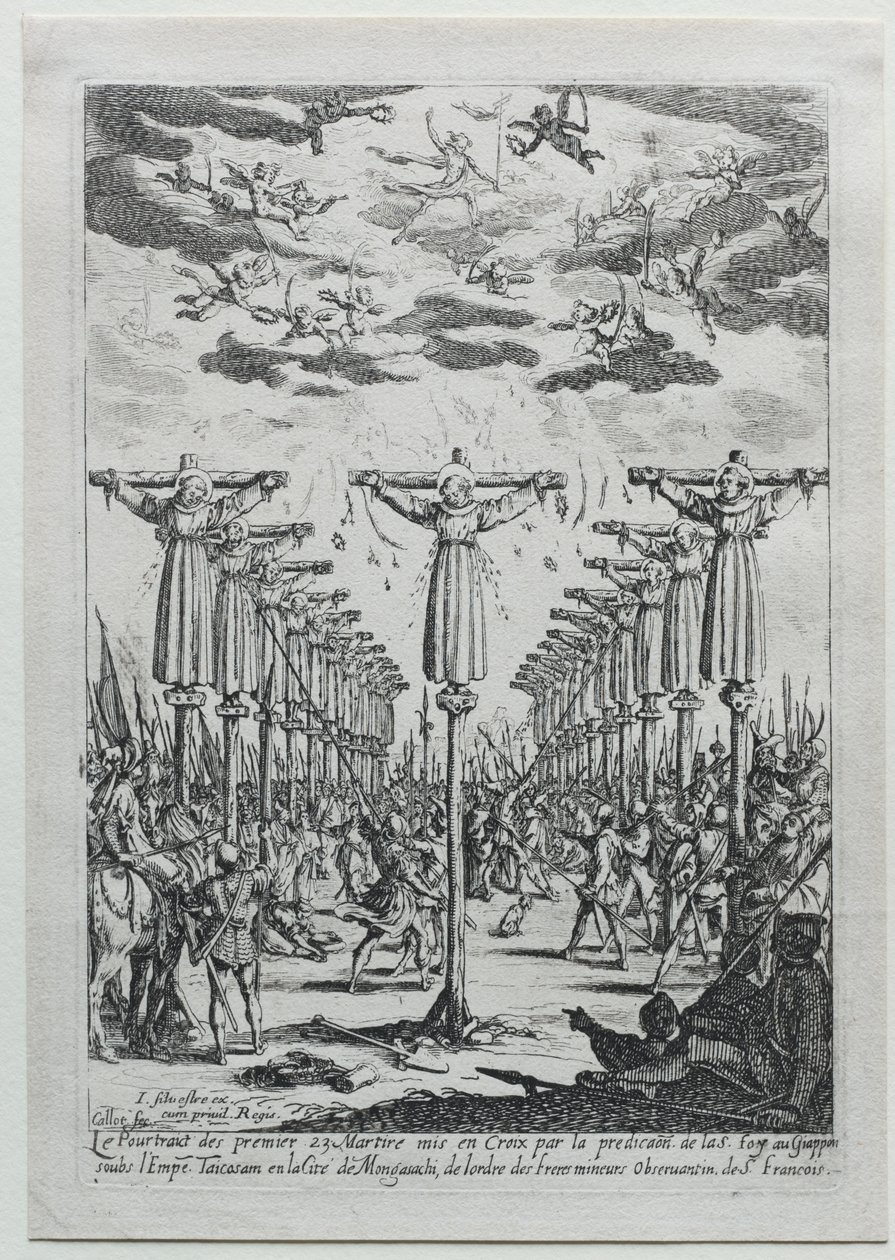 Les Martyrs du Japon - Jacques Callot