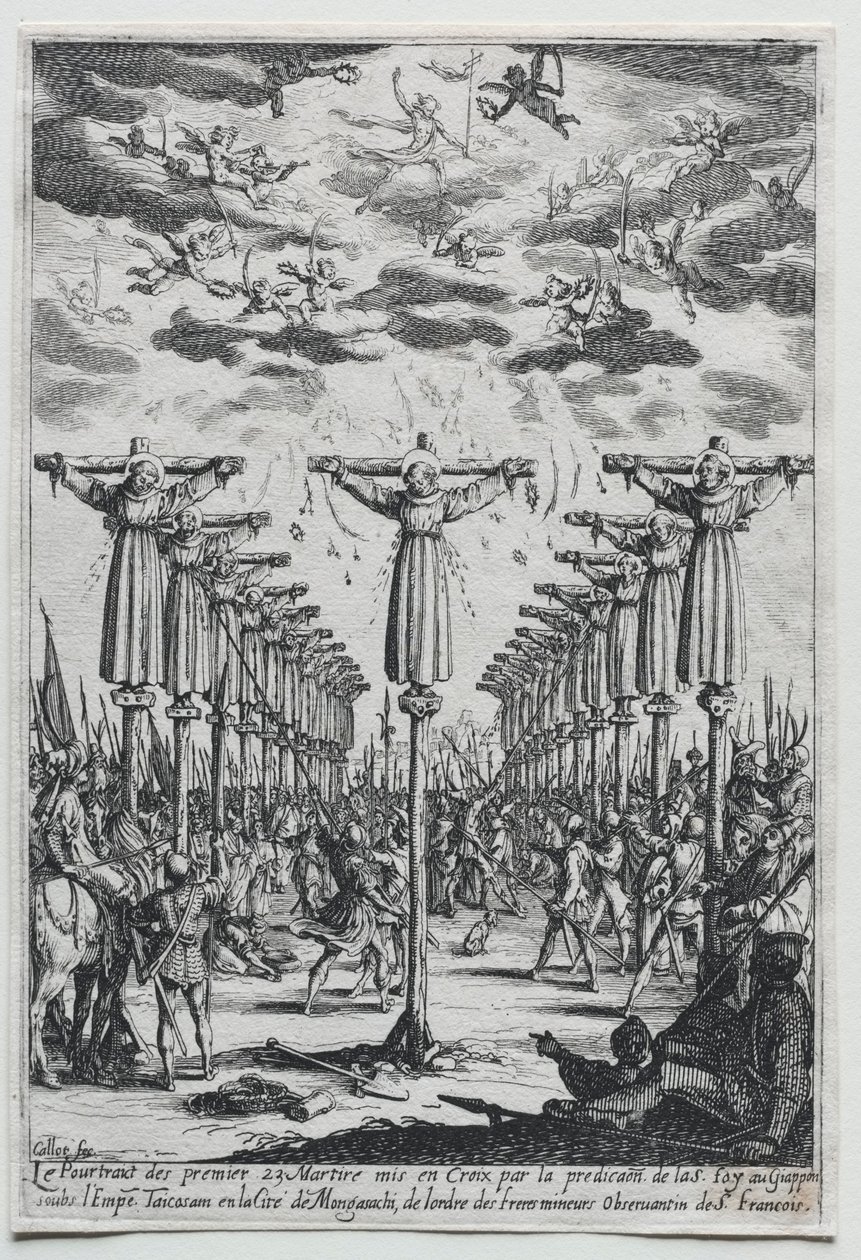 Les martyrs du Japon - Jacques Callot