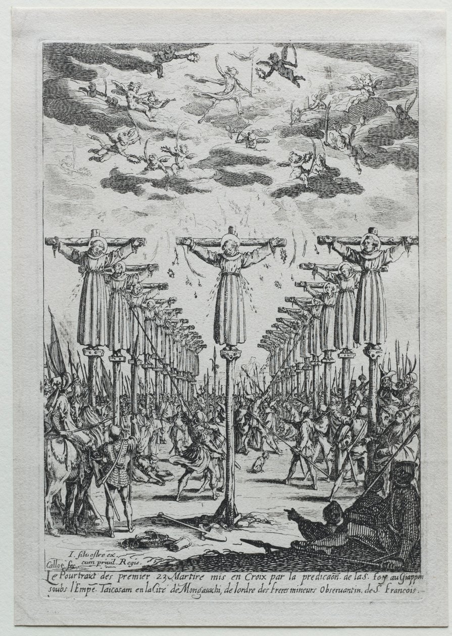 Les Martyrs du Japon - Jacques Callot