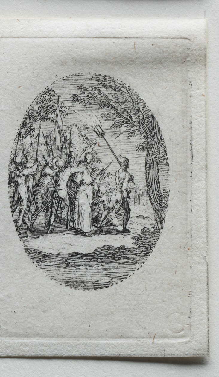 Les mystères de la Passion : Christ capturé - Jacques Callot