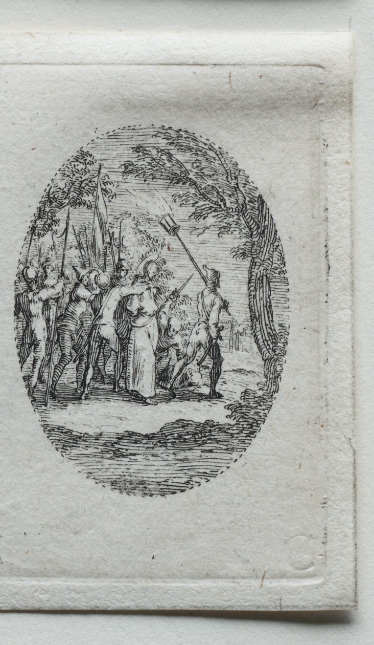 Les Mystères de la Passion : Christ capturé - Jacques Callot