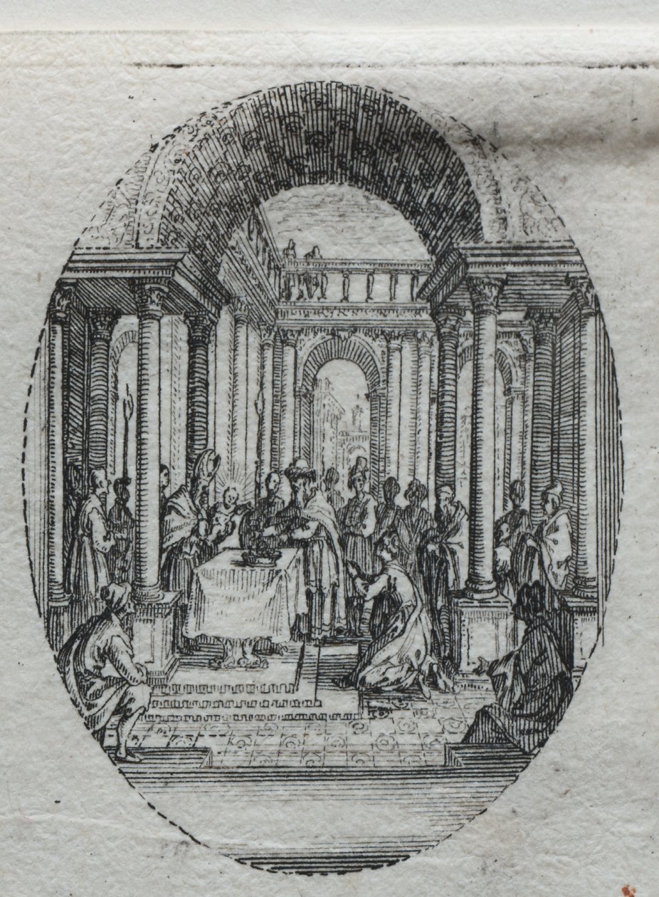 Les mystères de la Passion : La Présentation au Temple - Jacques Callot