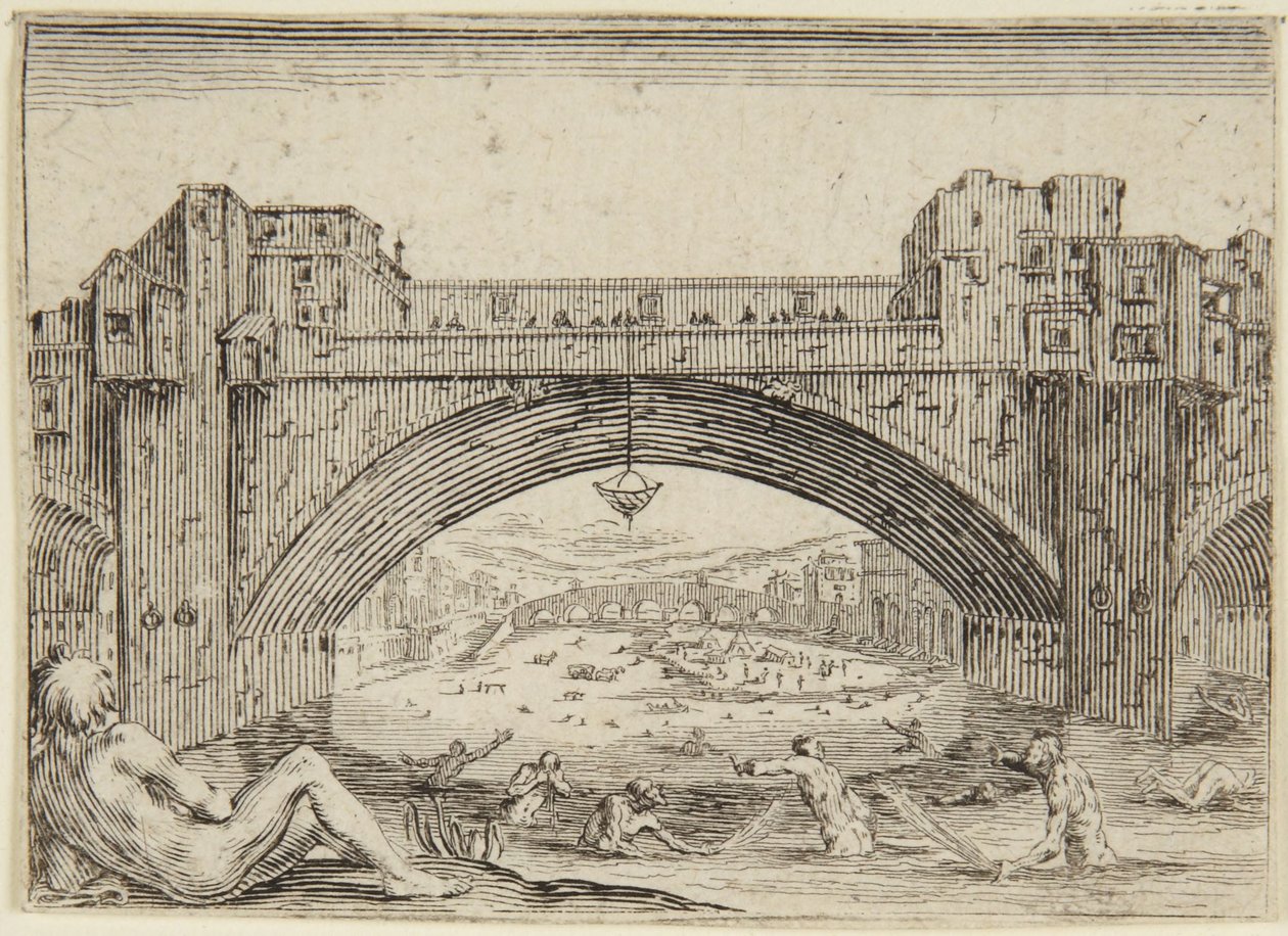 Le Ponte Vecchio, Florence - Jacques Callot
