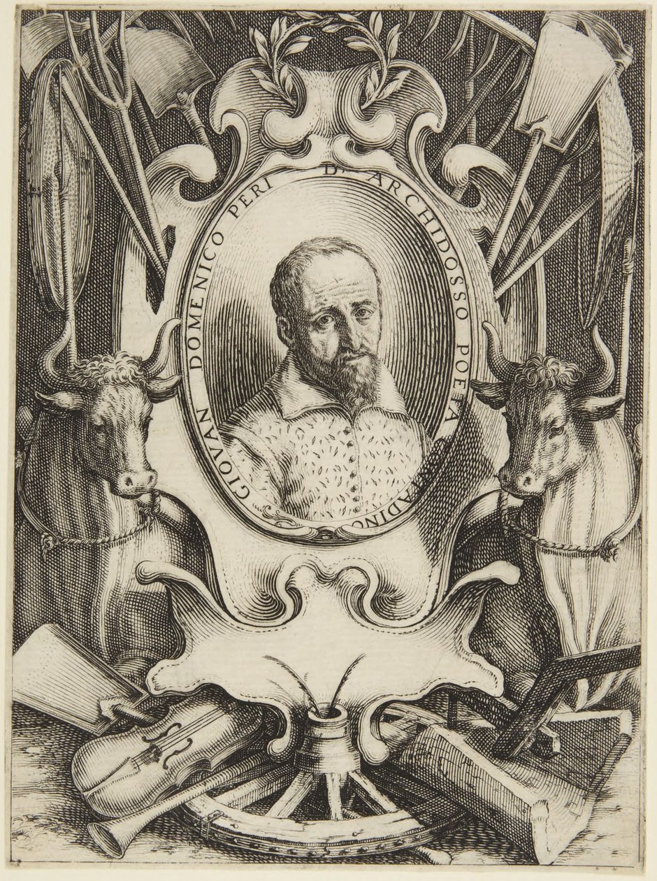Le portrait de Giovanni Domenico Peri - Jacques Callot