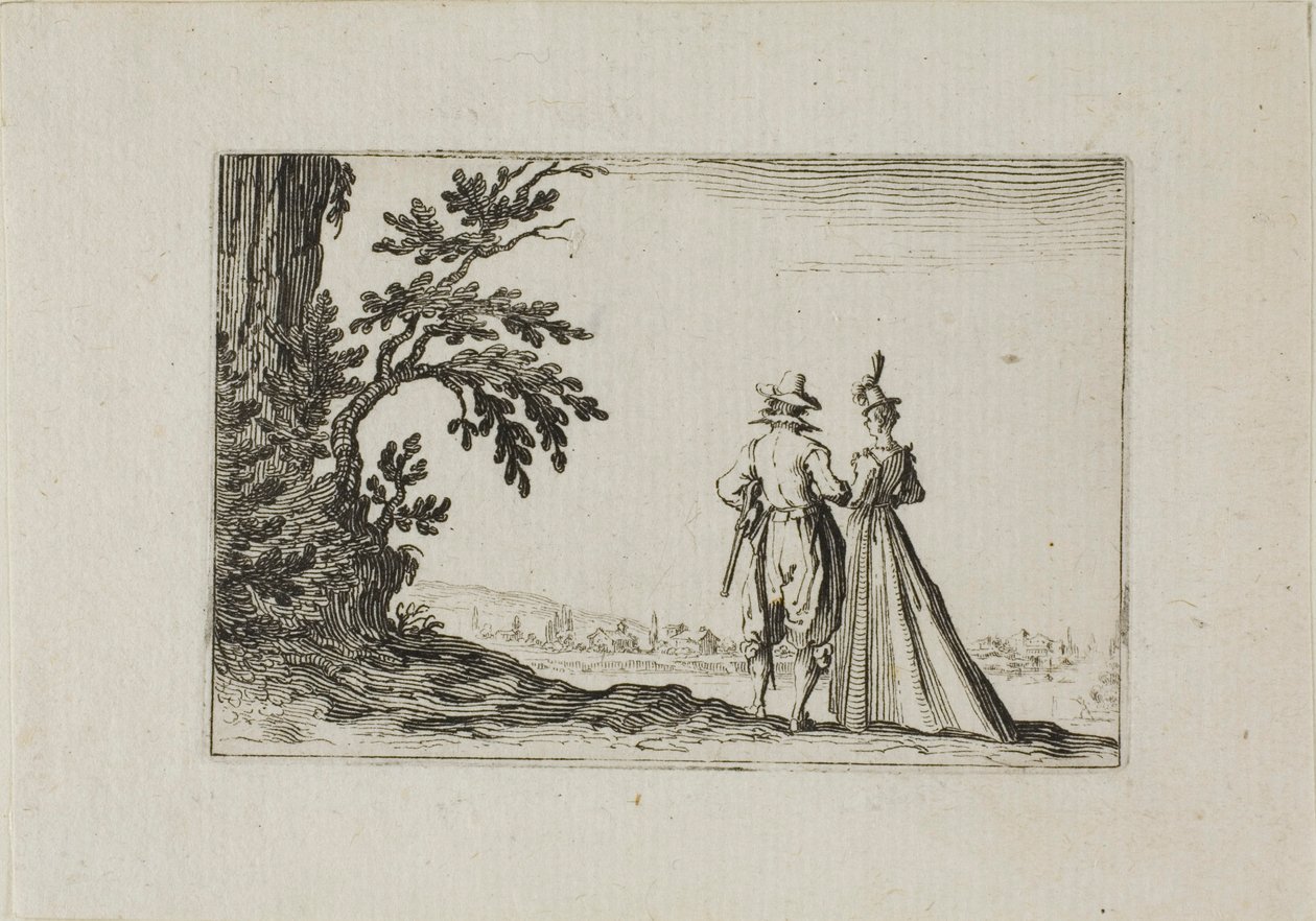 La Promenade, de Les Caprices - Jacques Callot
