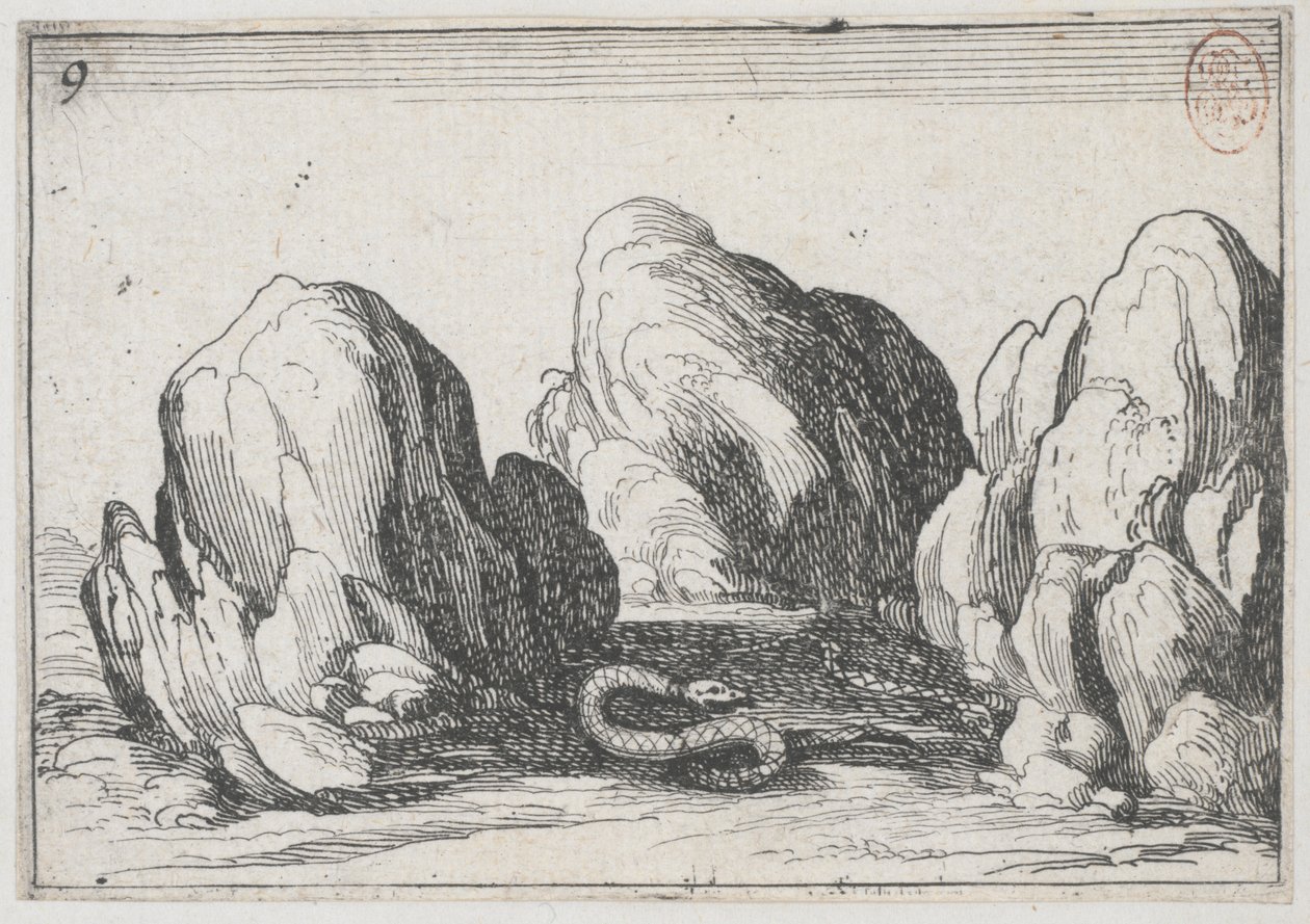 Le Serpent - n° 9 de la série - Jacques Callot
