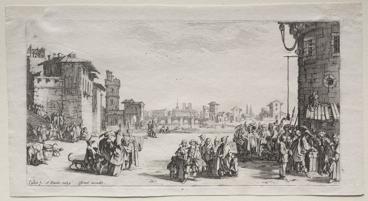 Le Marché aux Esclaves - Jacques Callot