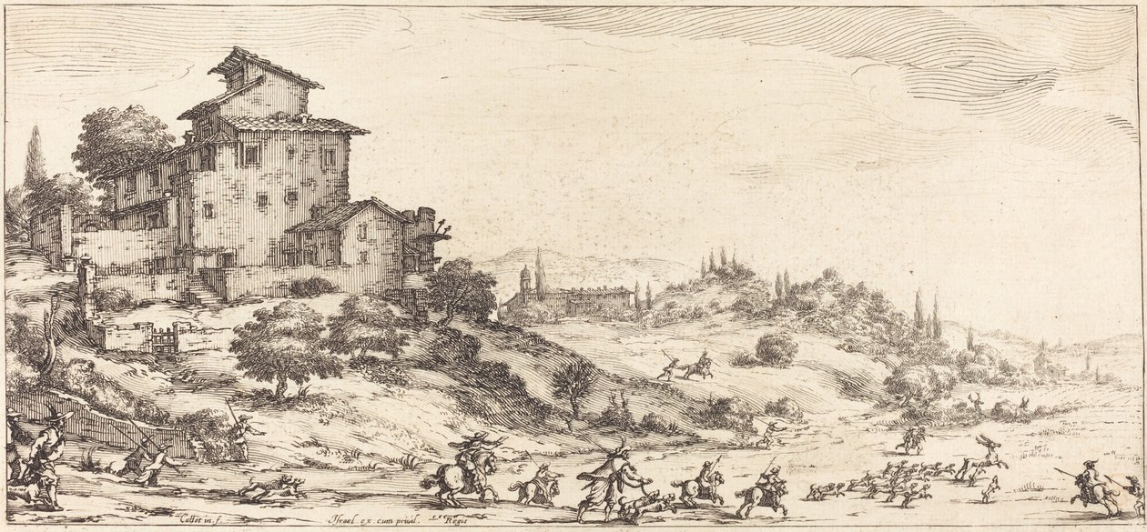 La Chasse au cerf - Jacques Callot