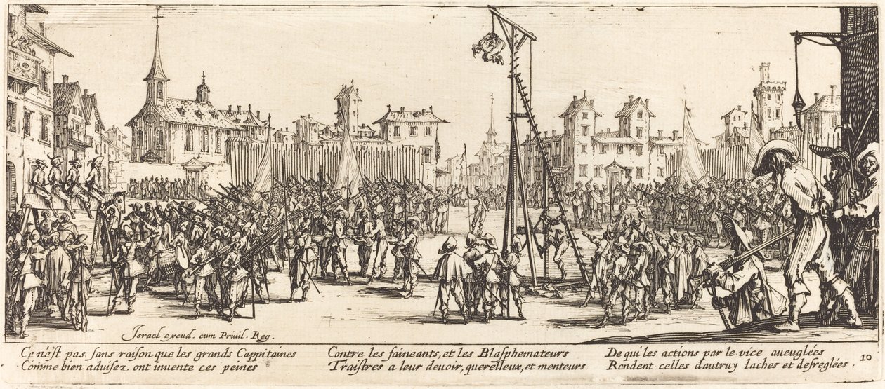 La Strappado - Jacques Callot