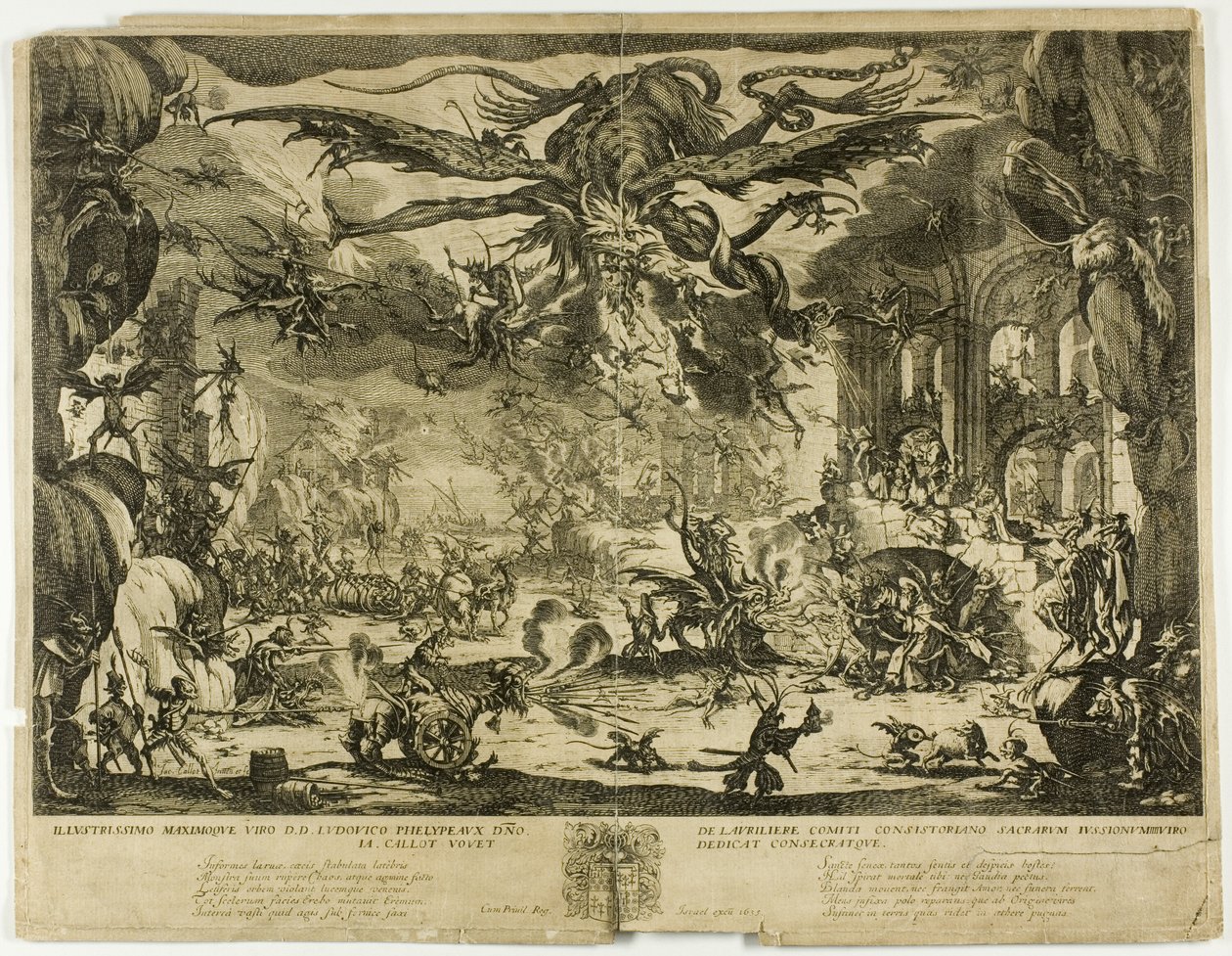 La Tentation de Saint Antoine - Jacques Callot
