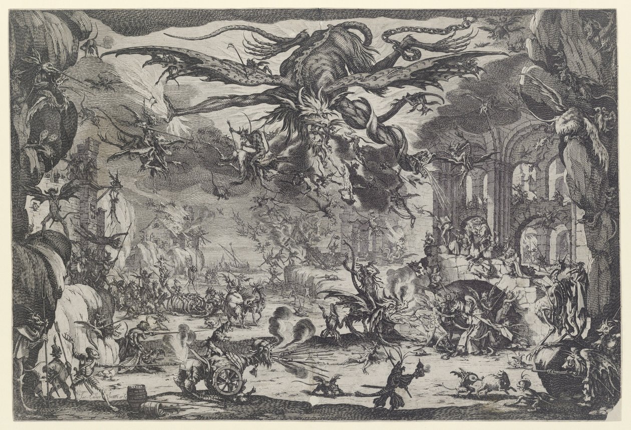 La Tentation de Saint Antoine - Jacques Callot