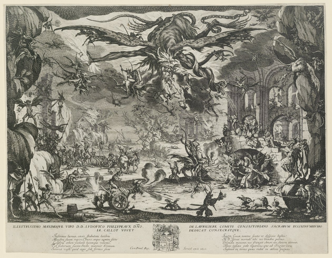 La Tentation de Saint Antoine - Jacques Callot
