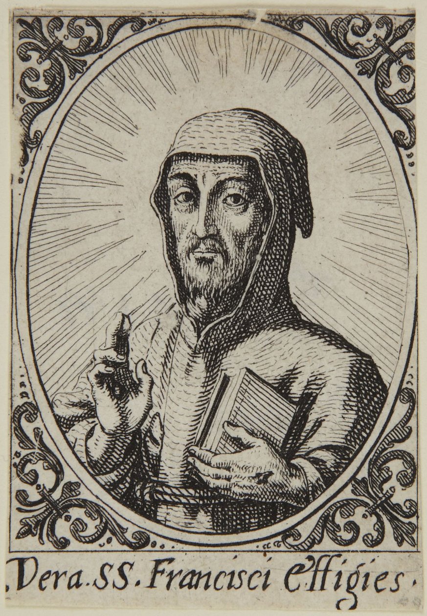 La véritable effigie de saint François - Jacques Callot