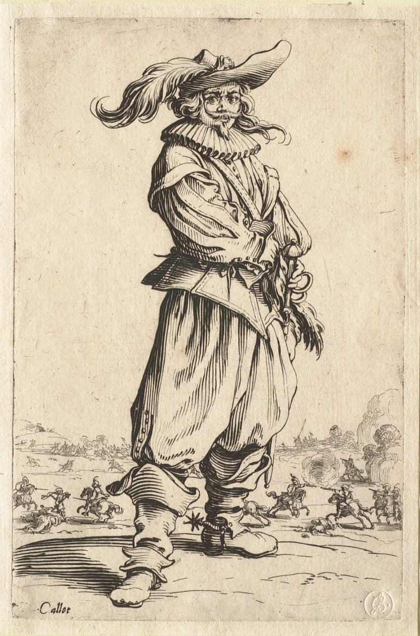 Le guerrier au chapeau orné d